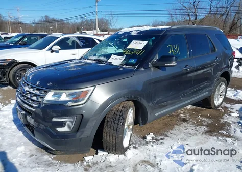 2016 Ford Explorer Xlt из США, поврежденный, VIN 1FM5K8D88GGC63400